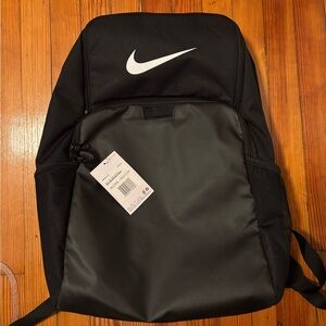 NWT Nike Black and Gray Backpack